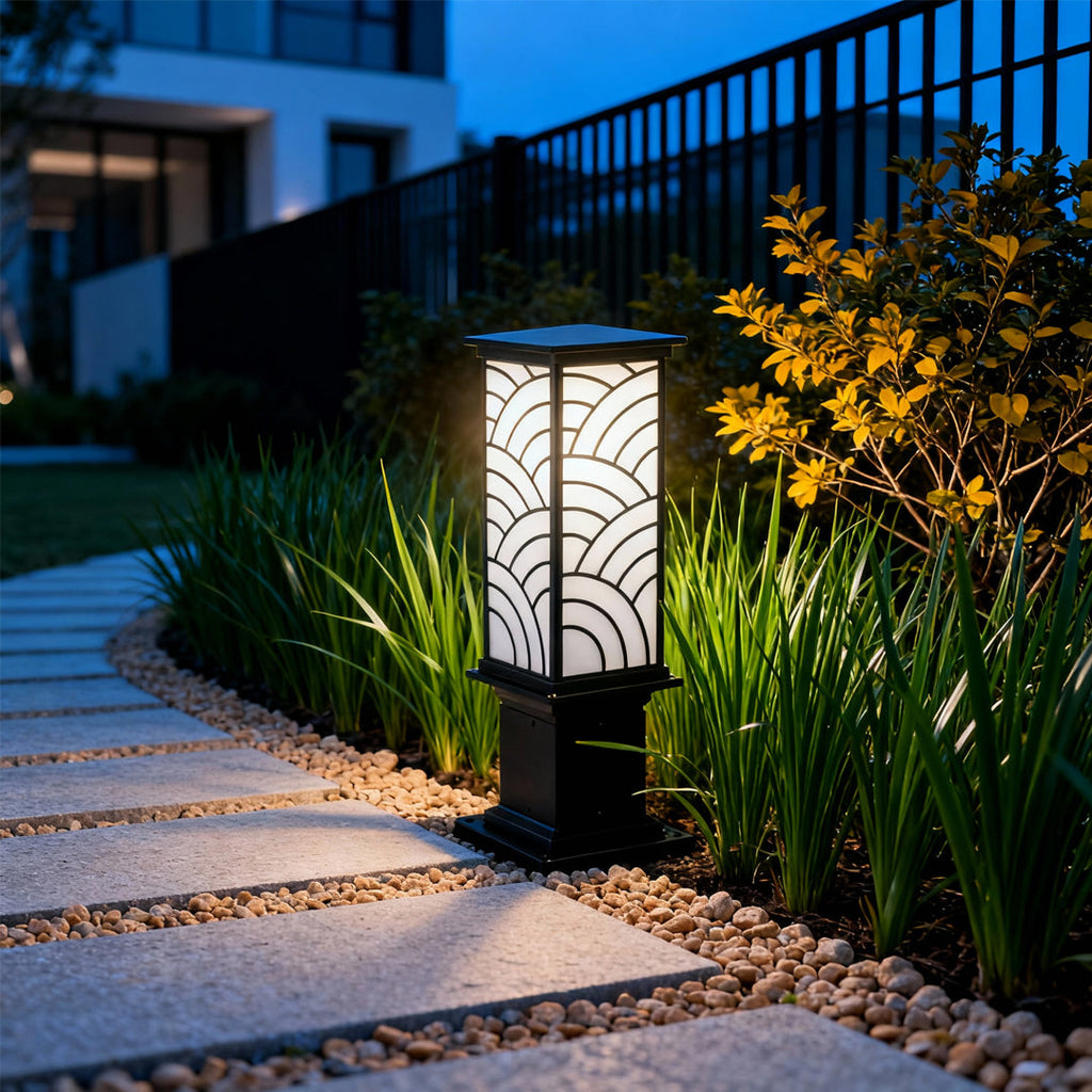 RAVENSCROFT WEATHERPROOF GARDEN PILLAR LIGHT