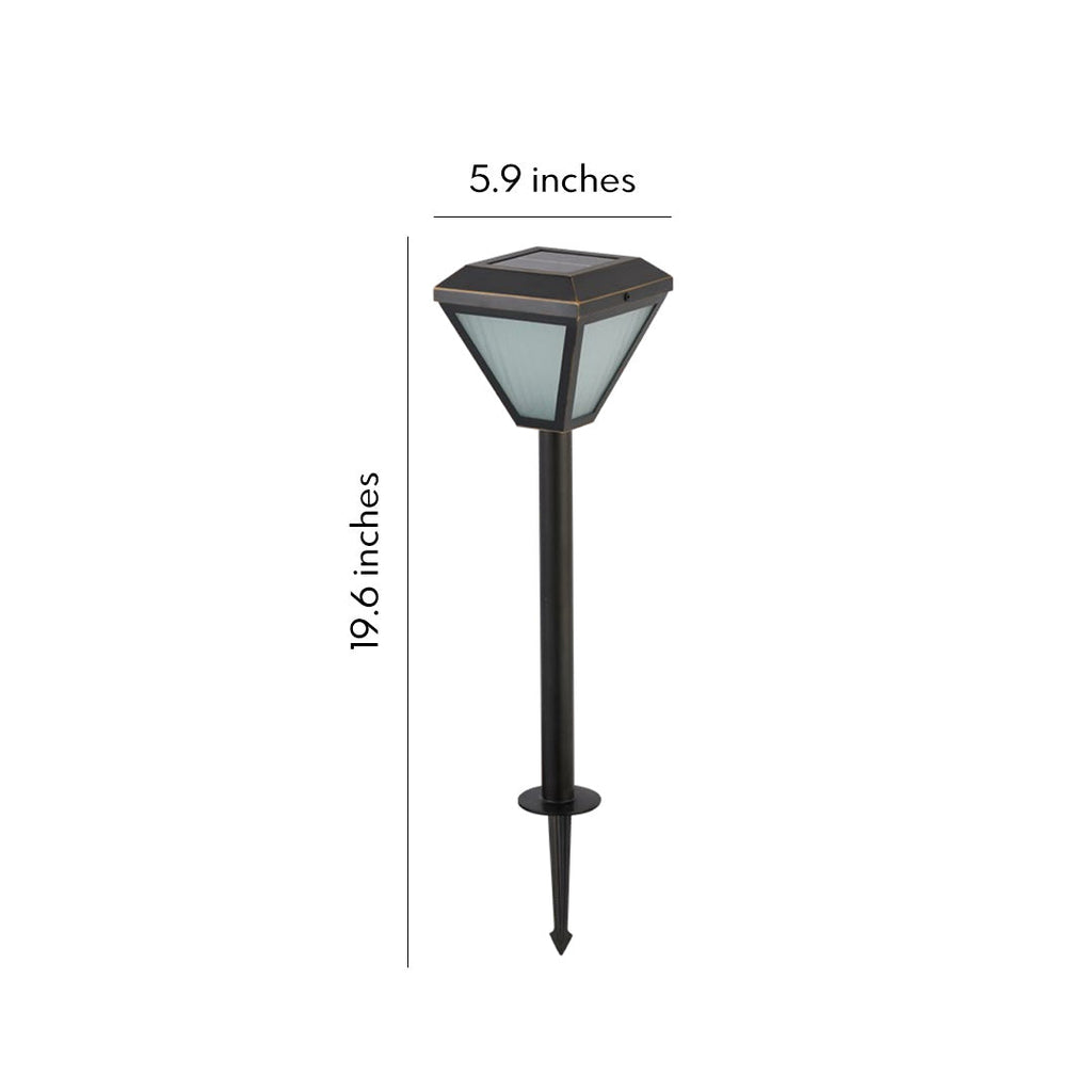 WINTHROP SOLAR GLOW LANDSCAPE BOLLARD LIGHTING