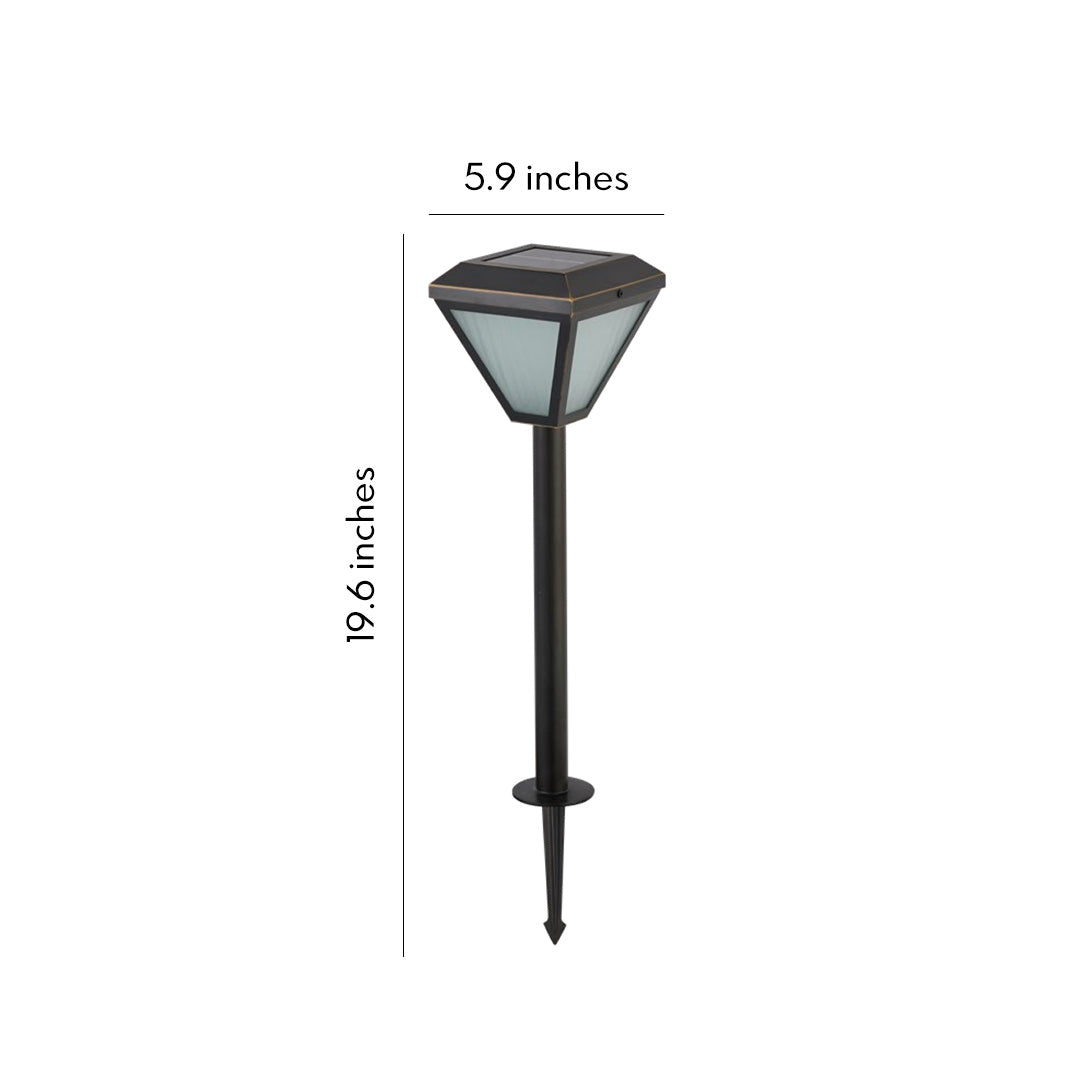 WINTHROP SOLAR GLOW LANDSCAPE BOLLARD LIGHTING