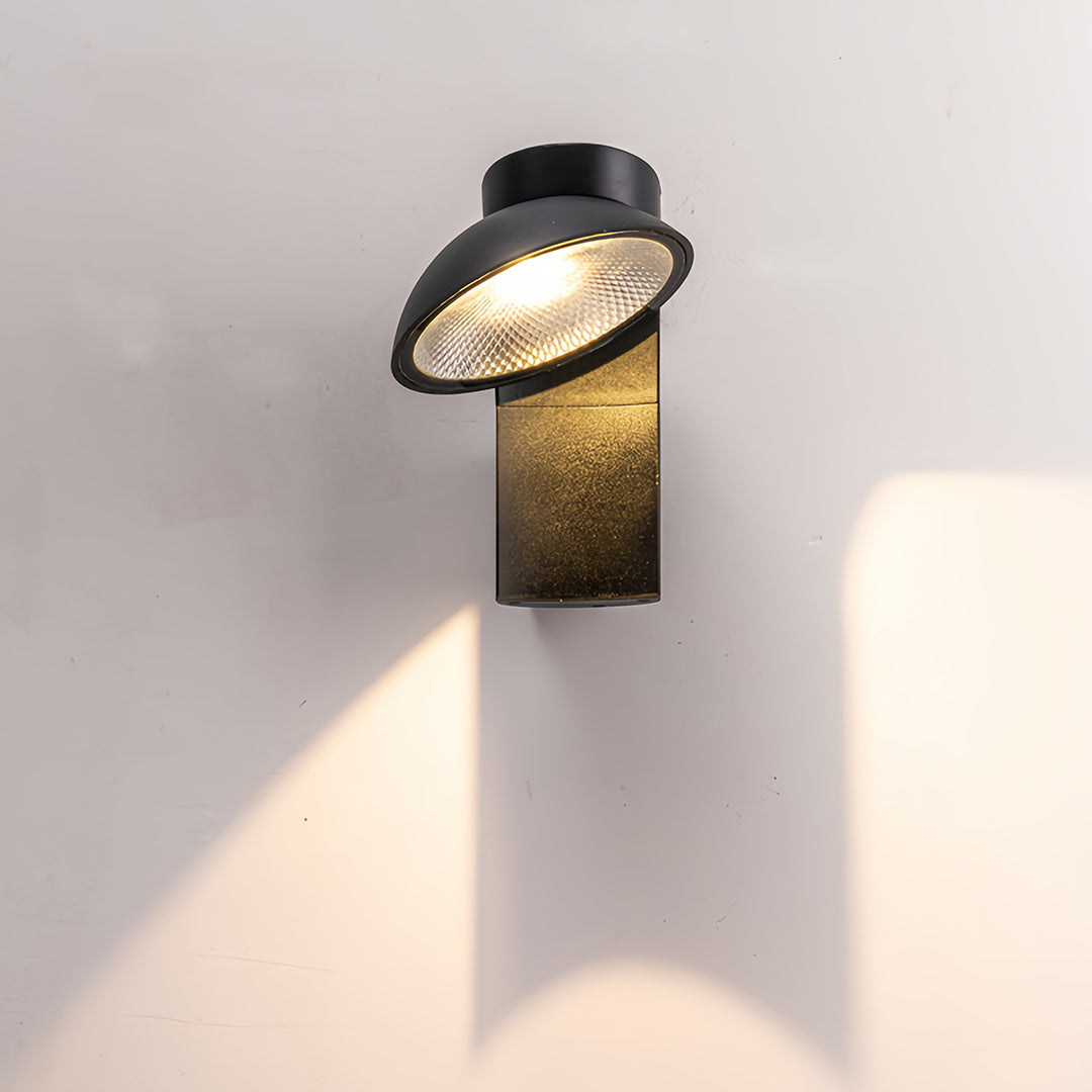 WINTERBOURNE MODERN LED OUTDOOR WALL LIGHTING SET OF TWO