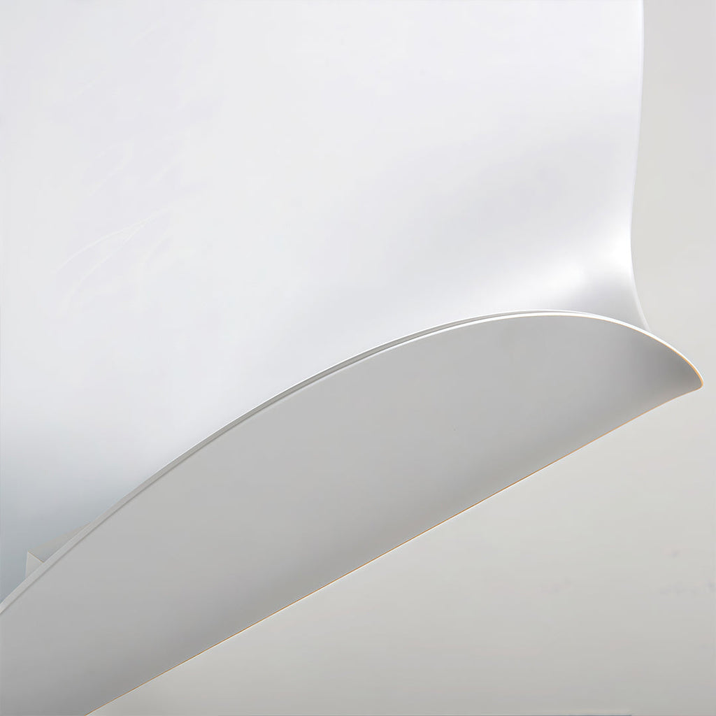 WINCHESTER WHITE IRON WALL SCONCE, MINIMALIST LED DESIGN