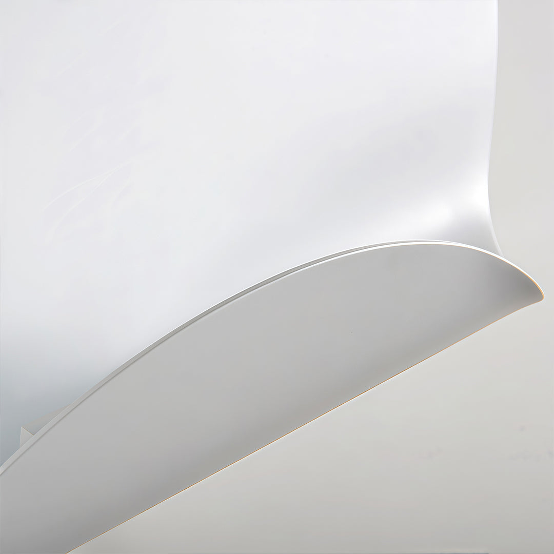 WINCHESTER WHITE IRON WALL SCONCE, MINIMALIST LED DESIGN