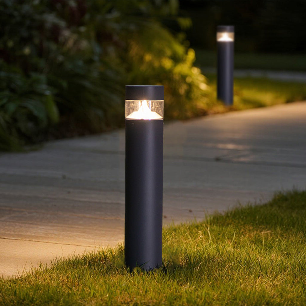 WINTERBOURNE 31-INCH OUTDOOR LUMINAIRE, SCANDINAVIAN INSPIRED PATHWAY ILLUMINATION