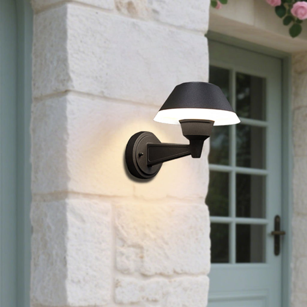 THORNBURY MODERN OUTDOOR WALL LANTERN - WEATHERPROOF MINIMALIST DESIGN