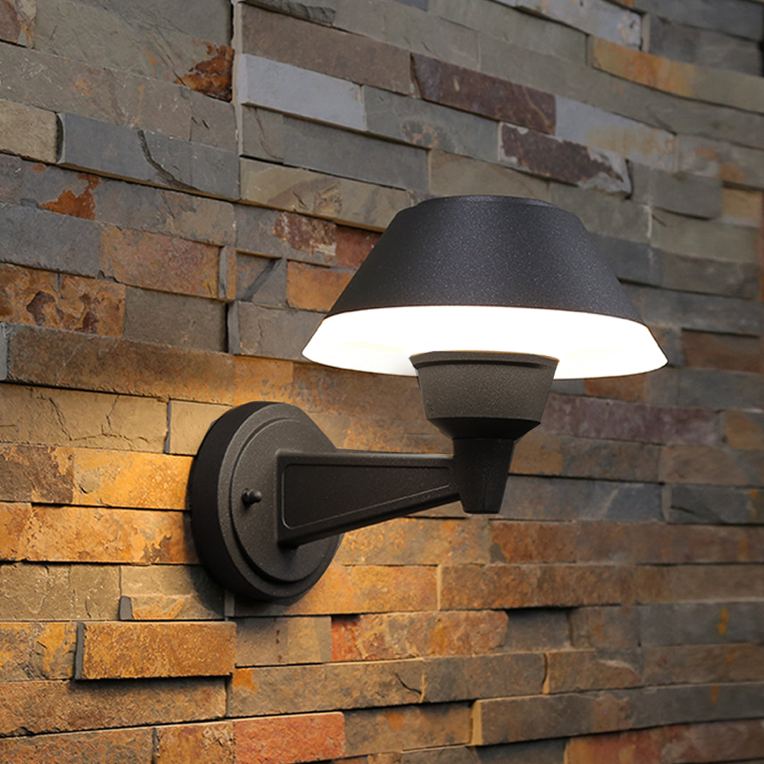 THORNBURY MODERN OUTDOOR WALL LANTERN - WEATHERPROOF MINIMALIST DESIGN