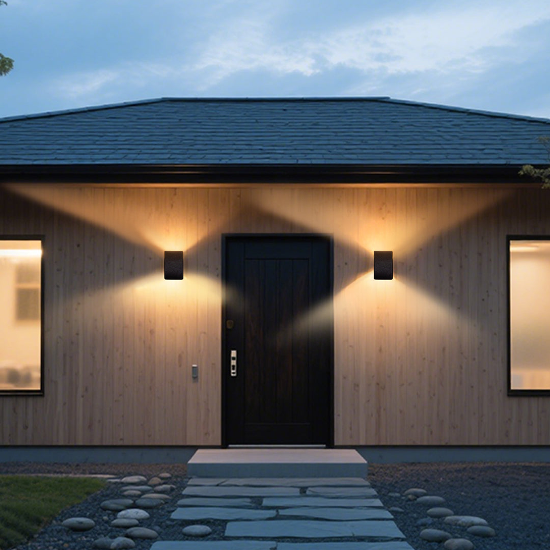 RAVENWORTH LED EMBEDDED OUTDOOR LIGHTING, WEATHER-RESISTANT MINIMALIST DESIGN