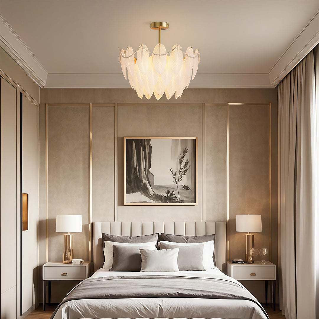 WINTHORPE PLUMAGE COPPER CEILING LUMINAIRE