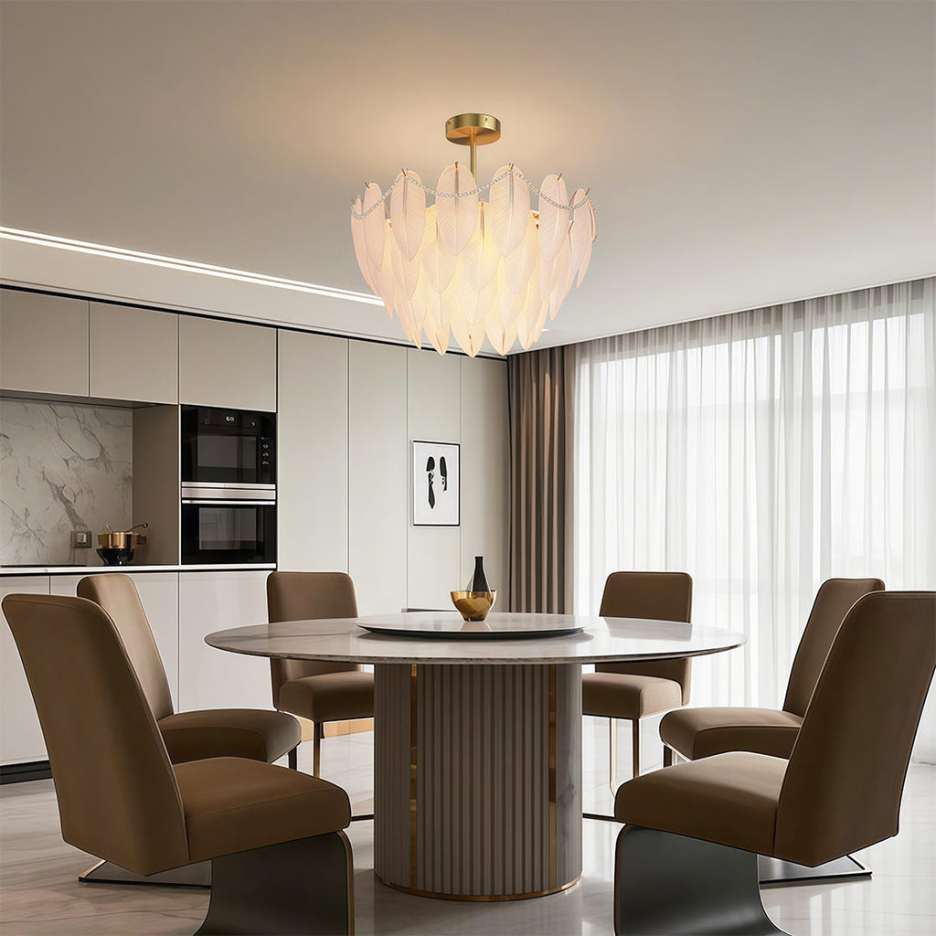 WINTHORPE PLUMAGE COPPER CEILING LUMINAIRE