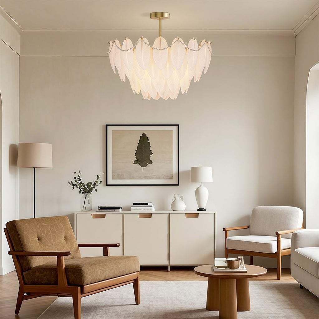 WINTHORPE PLUMAGE COPPER CEILING LUMINAIRE