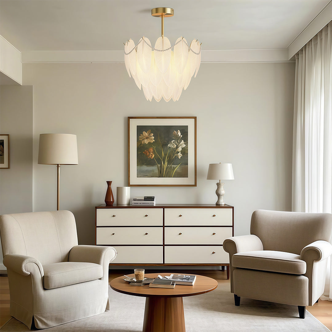 WINTHORPE PLUMAGE COPPER CEILING LUMINAIRE