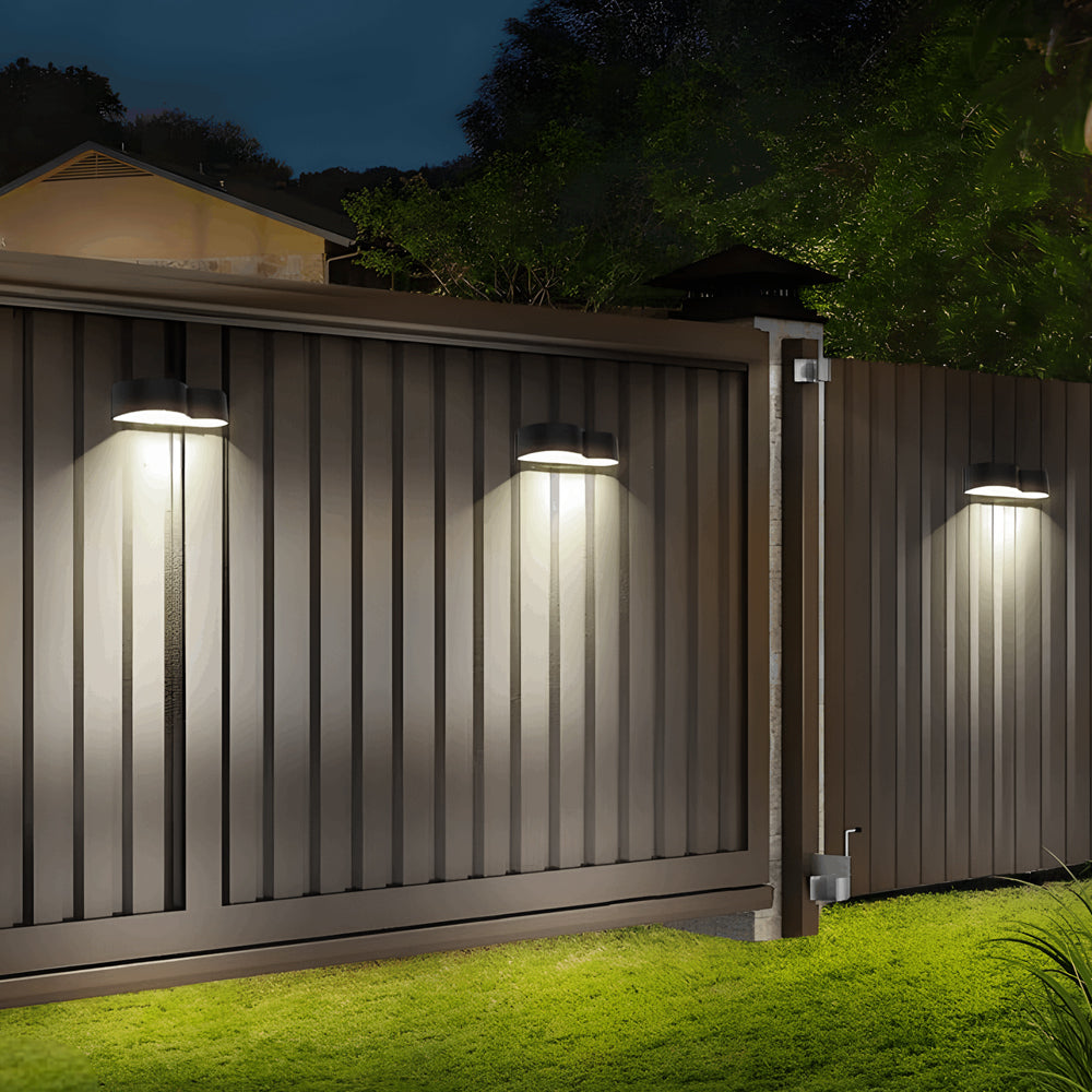 1. **WALTHAM SUNSET ILLUMINATOR** - A solar-powered outdoor wall wash light designed to cast a warm, inviting glow across your patio or garden walls, featuring a waterproof design for all-weather durability.

2. **KENSINGTON RAINBOW REFLECTOR** - This fou