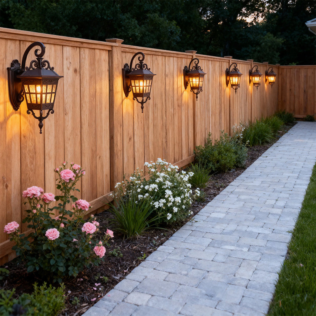 WINDSOR GARDEN SHIELD WALL SCONCE