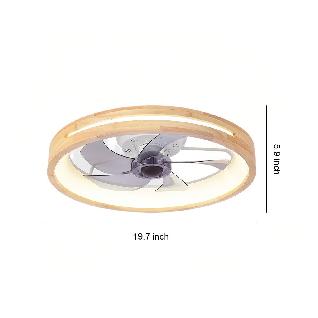 WINTHROP FIVE-BLADE LED CEILING FAN WITH DIMMABLE LIGHTING