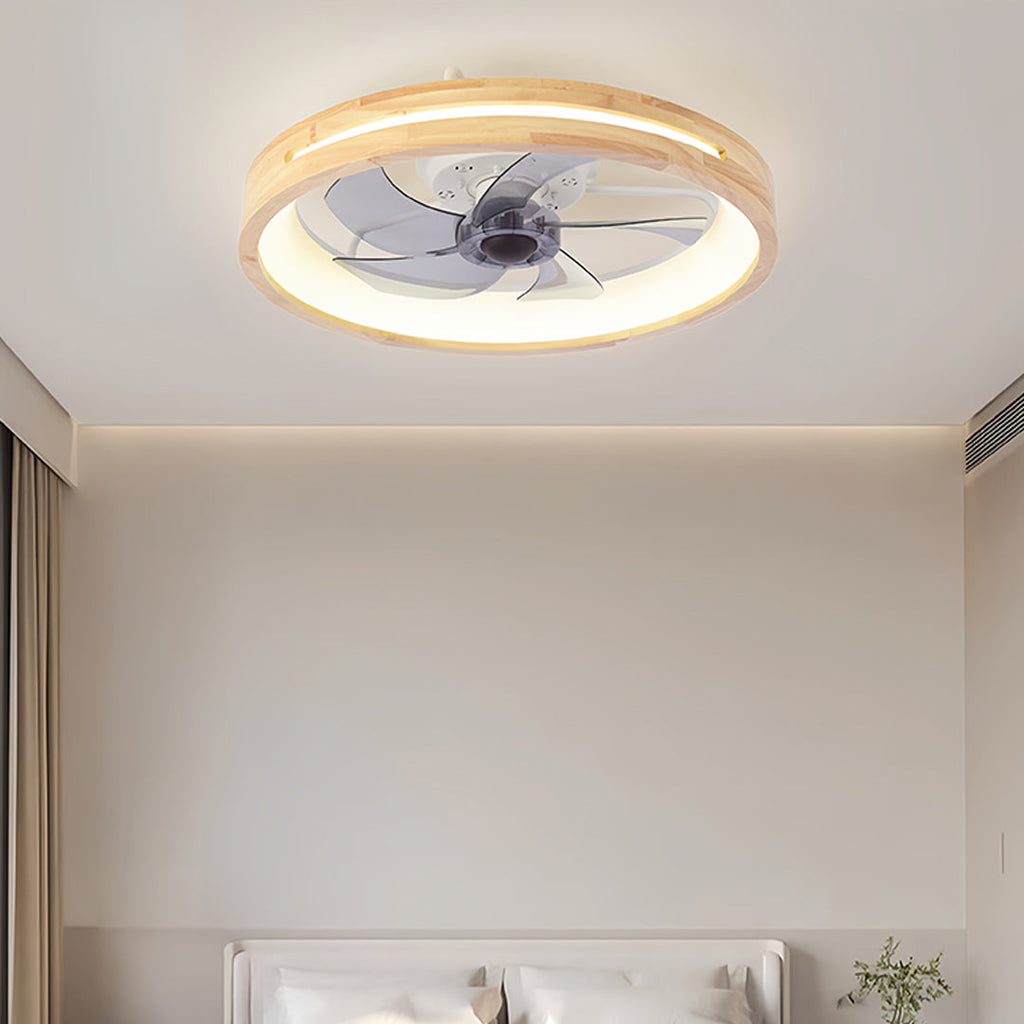 WINTHROP FIVE-BLADE LED CEILING FAN WITH DIMMABLE LIGHTING