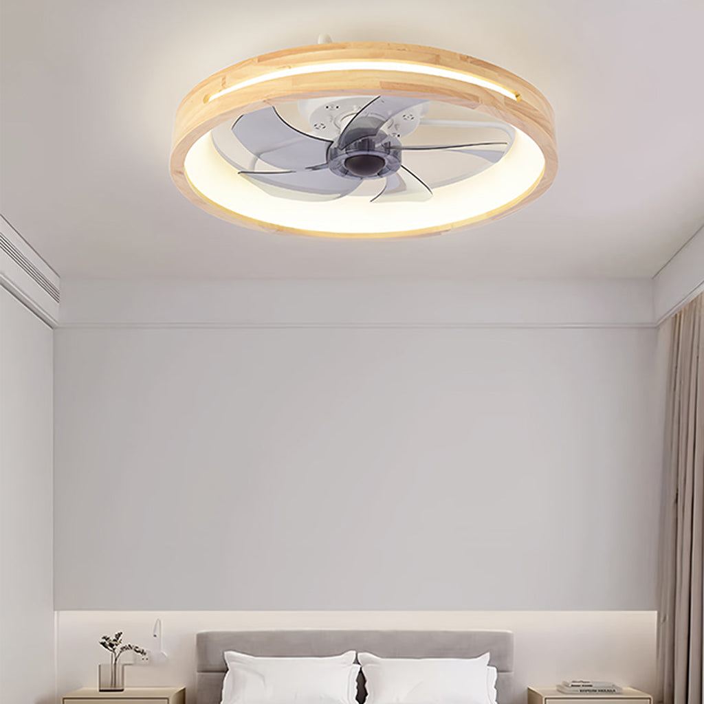 WINTHROP FIVE-BLADE LED CEILING FAN WITH DIMMABLE LIGHTING