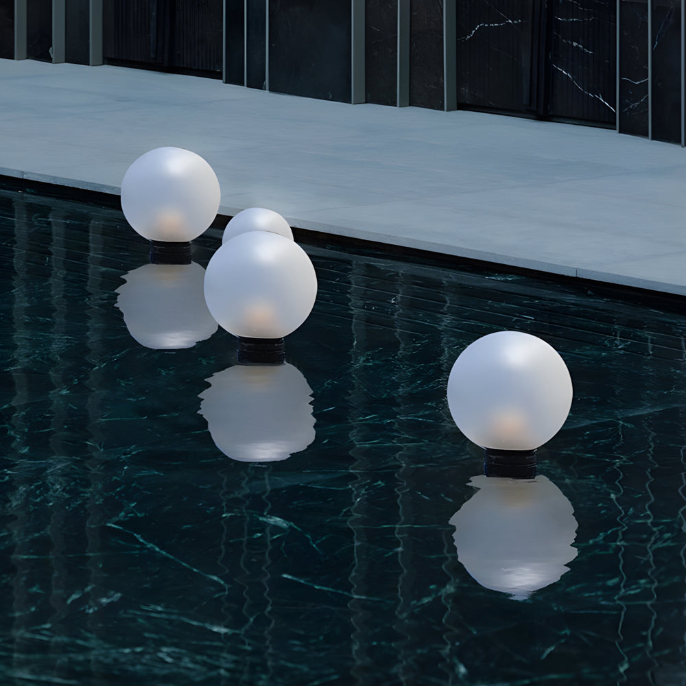 WINDSOR MOONLIT CIRCLE OUTDOOR LANTERN, WATER-RESISTANT MODERN DESIGN