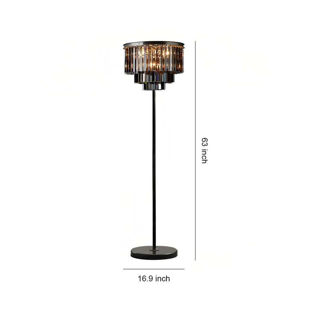 WINCHESTER CRYSTAL TOWER FLOOR LAMP