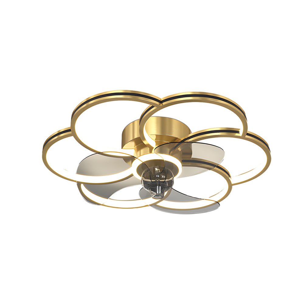 WINTHROP WHISPERING BREEZE LED CEILING FAN WITH TRIPLE DIMMING LIGHT