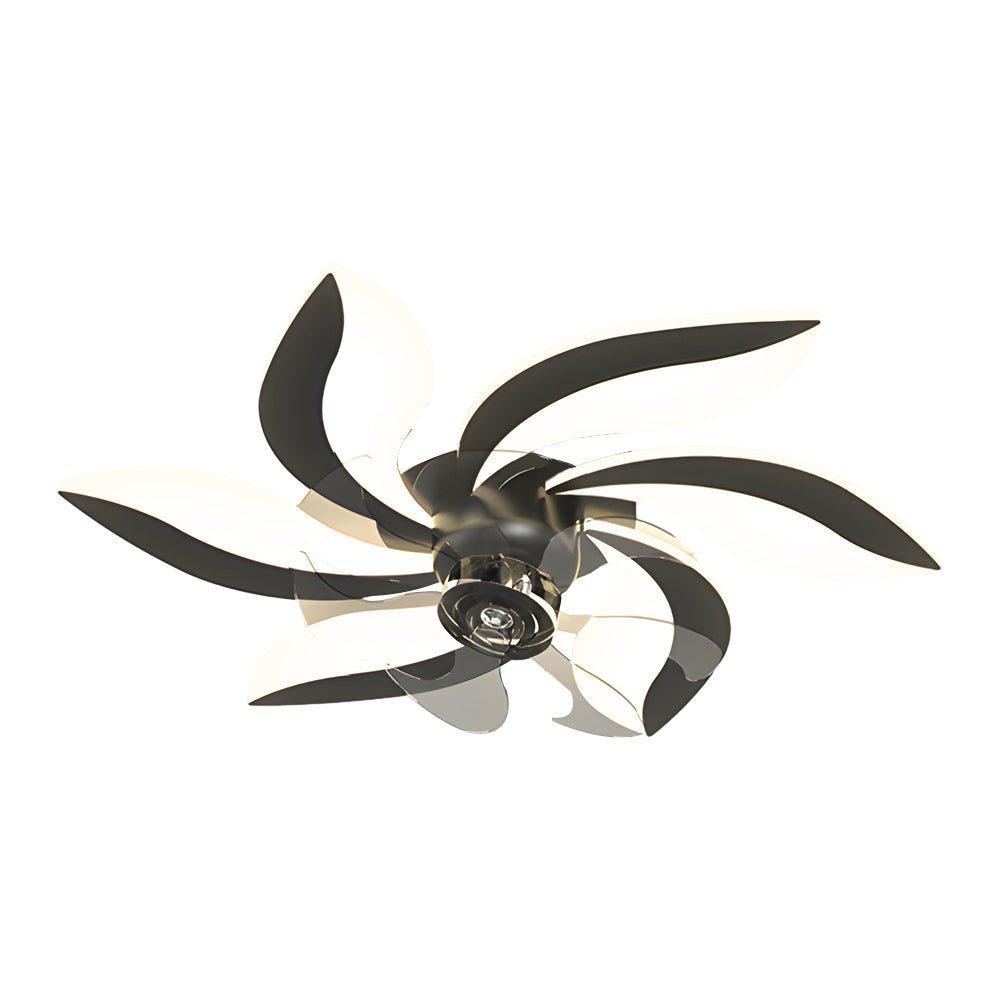 FLEUR DE LUMIÈRE MODERN CEILING FAN WITH INTEGRATED LIGHTING AND TRIPLE DIMMING