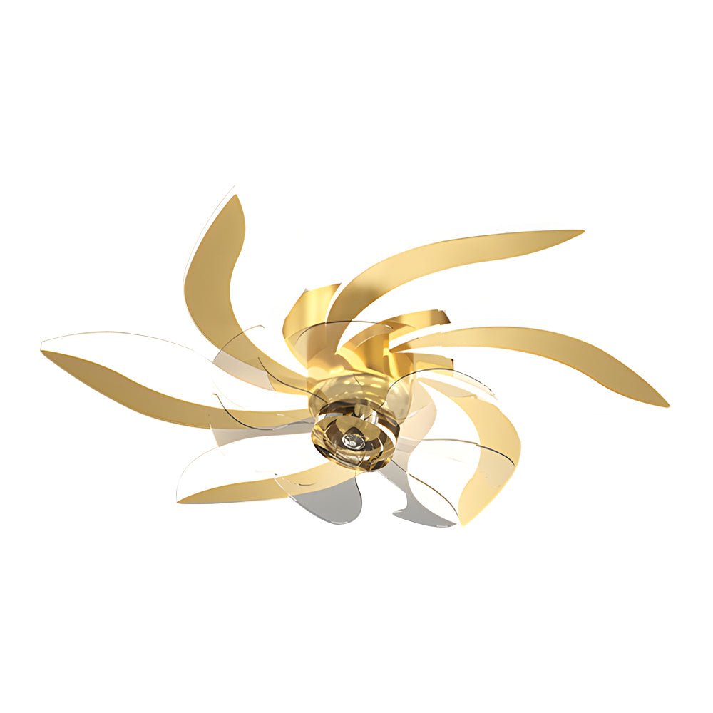 FLEUR DE LUMIÈRE MODERN CEILING FAN WITH INTEGRATED LIGHTING AND TRIPLE DIMMING