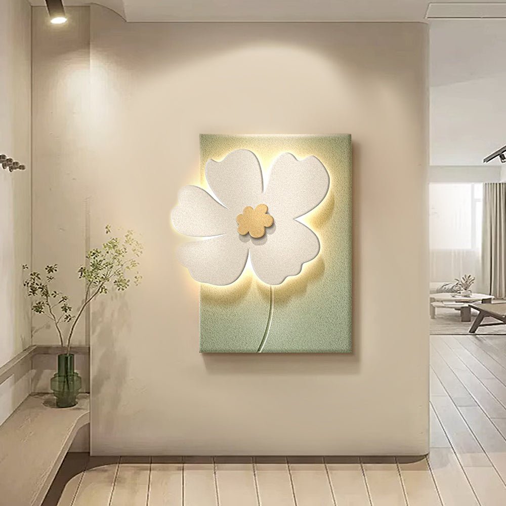 HEATHCLIFF BLOOMING SANDSTONE ART WITH REMOTE CONTROL