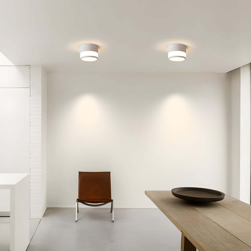 WINDSOR HORIZON ROUND FLUSH-MOUNT LED LIGHT