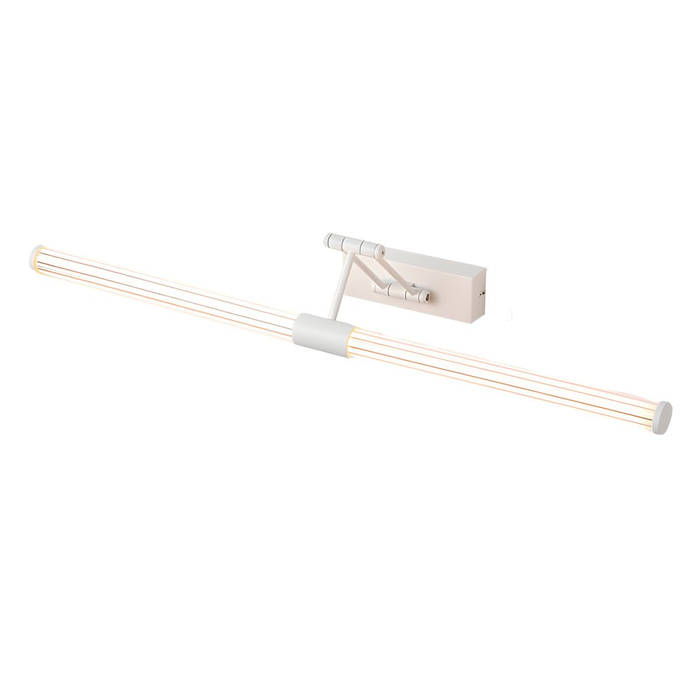 WINTERBOURNE FOLDING LED MIRROR LAMP WITH DUAL SWIVEL ARMS AND 360-DEGREE ILLUMINATION
