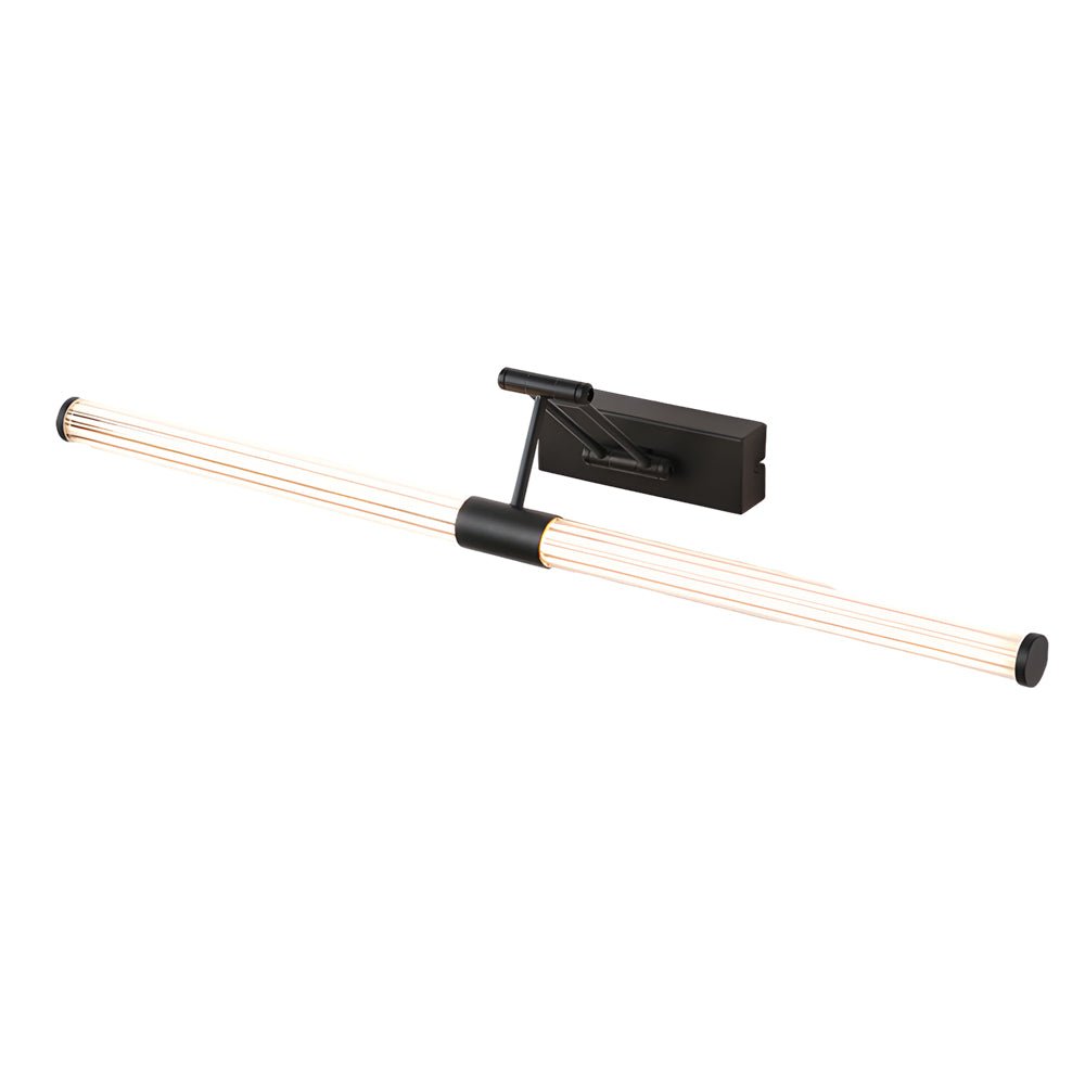 WINTERBOURNE FOLDING LED MIRROR LAMP WITH DUAL SWIVEL ARMS AND 360-DEGREE ILLUMINATION