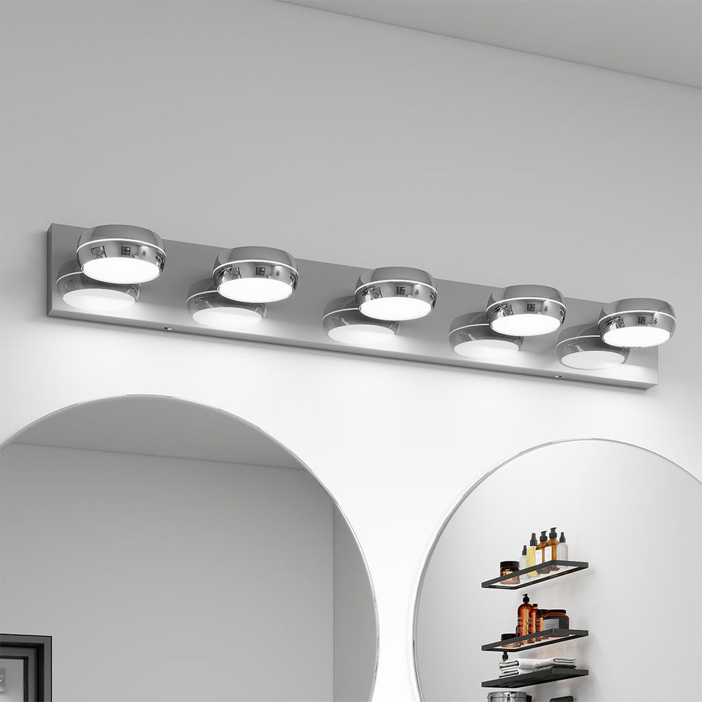 WINDSOR ALUMINUM REFLECTIVE VANITY ILLUMINATOR