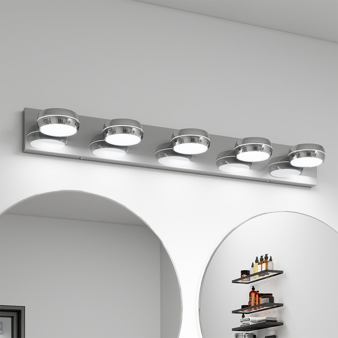 WINDSOR ALUMINUM REFLECTIVE VANITY ILLUMINATOR