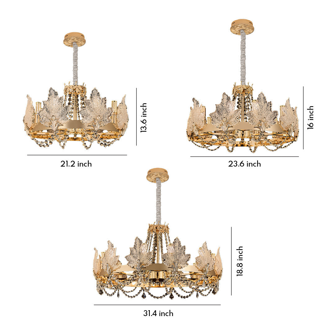 VERDANTIA CRYSTAL GARDEN CEILING LANTERN