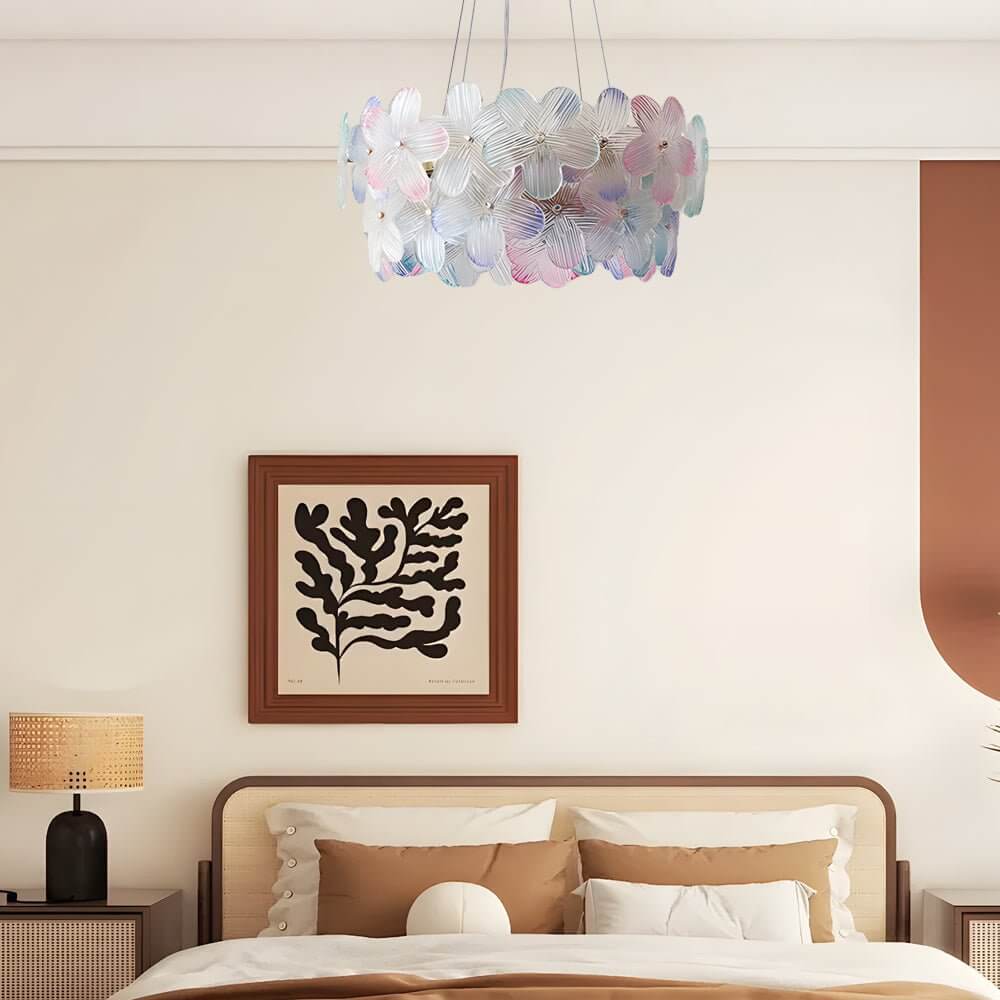VIOLETTA CRYSTAL BLOOM ROUND LIGHTING