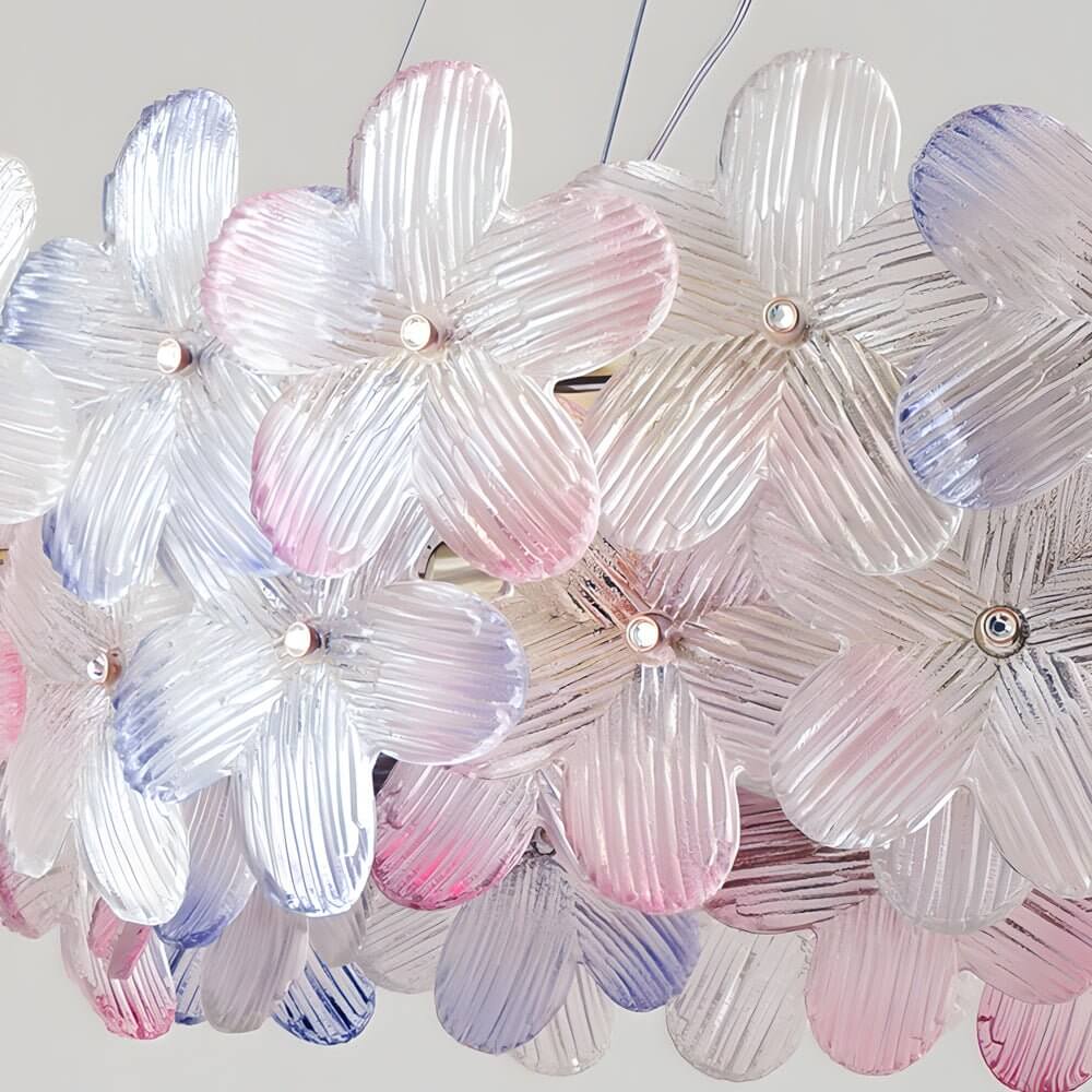 VIOLETTA CRYSTAL BLOOM ROUND LIGHTING