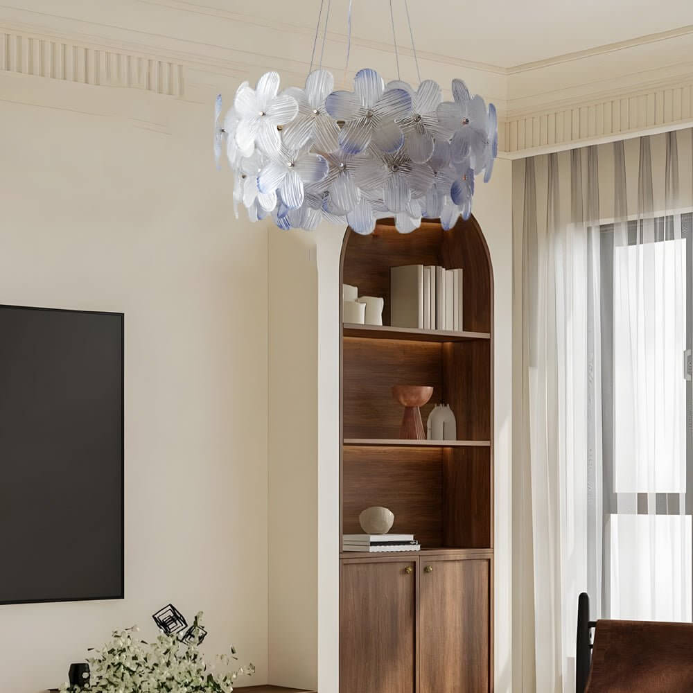 VIOLETTA CRYSTAL BLOOM ROUND LIGHTING