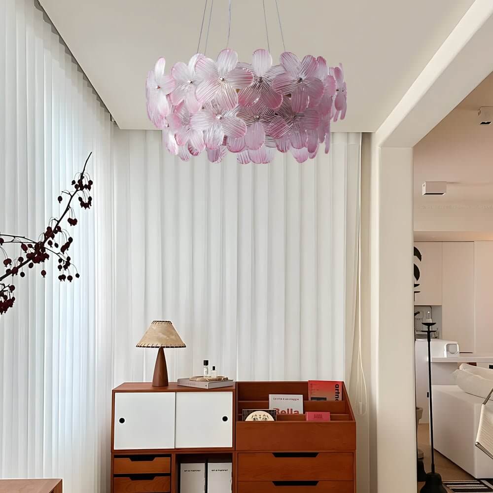 VIOLETTA CRYSTAL BLOOM ROUND LIGHTING