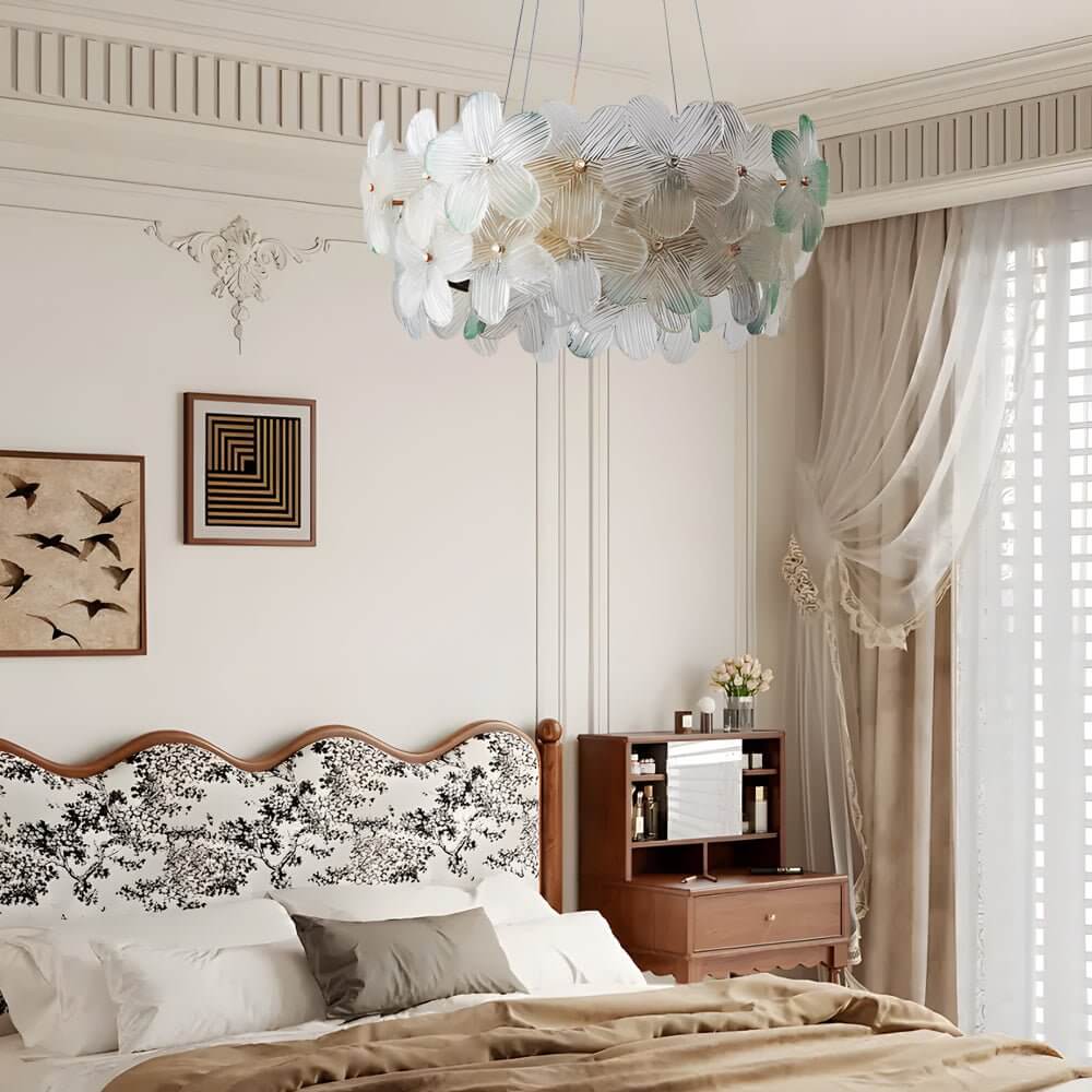 VIOLETTA CRYSTAL BLOOM ROUND LIGHTING