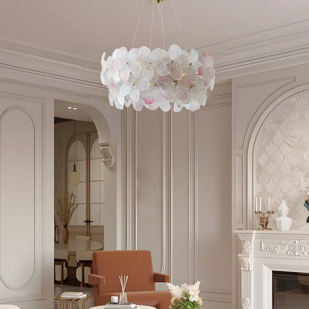 VIOLETTA CRYSTAL BLOOM ROUND LIGHTING