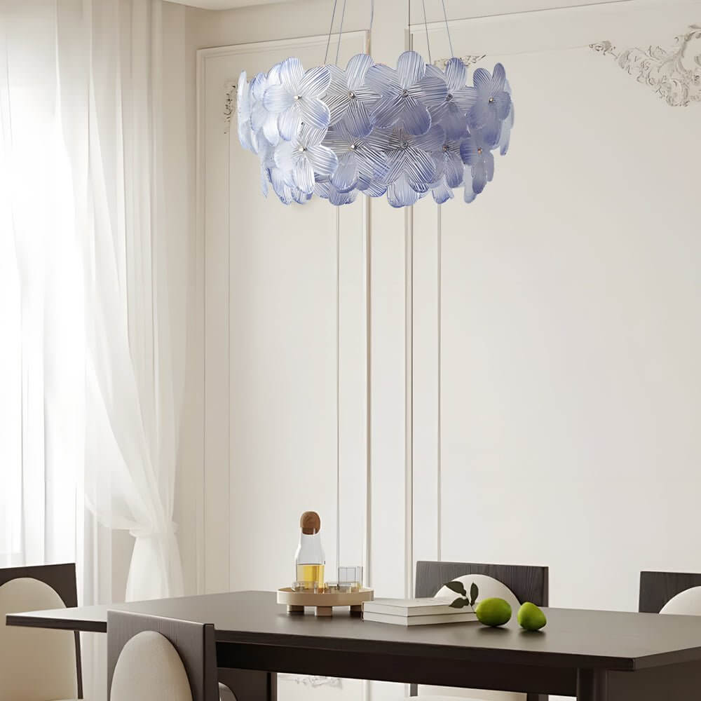 VIOLETTA CRYSTAL BLOOM ROUND LIGHTING