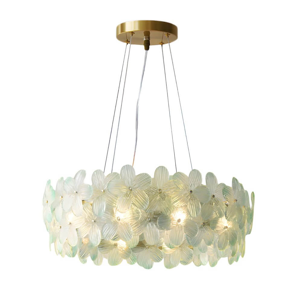VIOLETTA CRYSTAL BLOOM ROUND LIGHTING