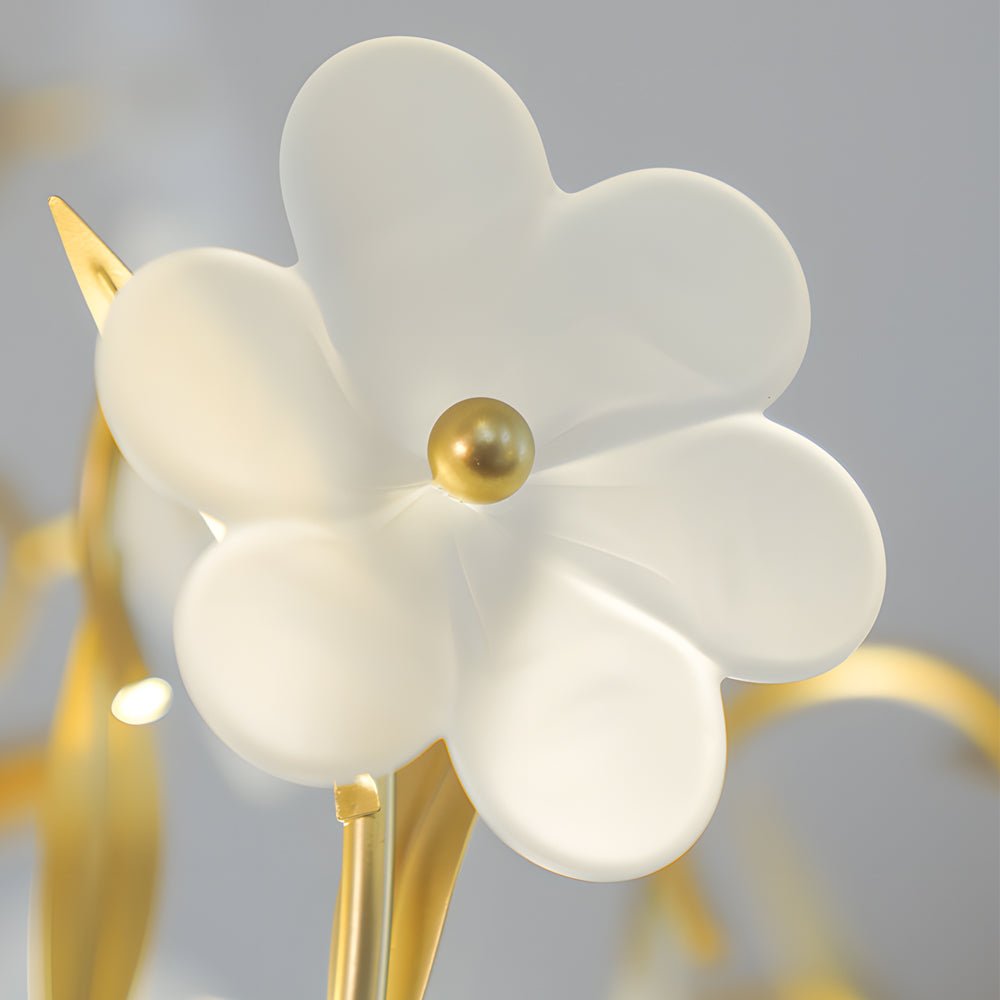 CHANTILLY FLORAL GLASS QUARTET CEILING LIGHT