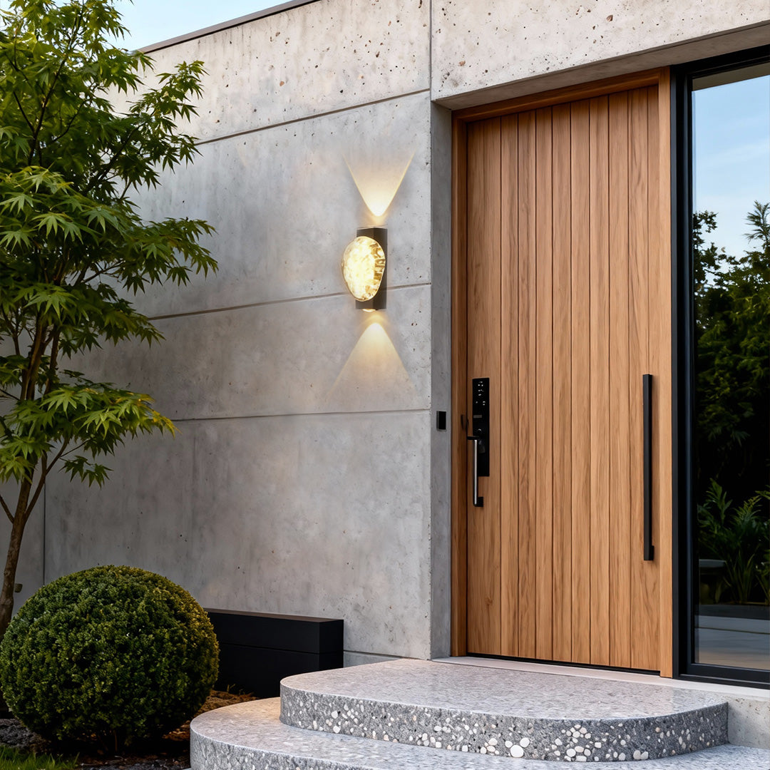 WINCHESTER RAIN-SHIELD LED SCONCE WITH DUAL ILLUMINATION