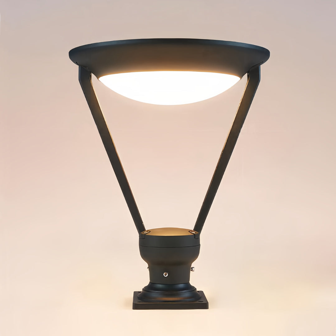 WHITBY GARDEN LANTERN POST WITH VINTAGE AESTHETIC