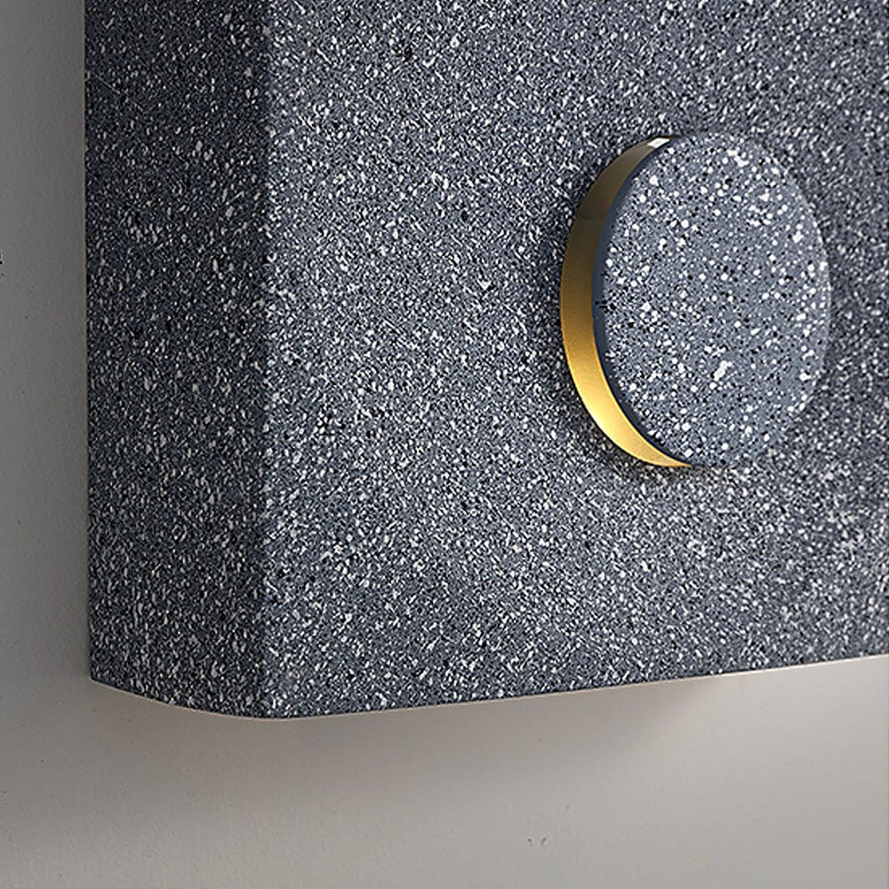 WINTERBOURNE FROSTED CEMENT MOONLIGHT WALL SCONCE