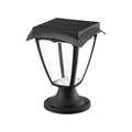 WINTERBORNE SOLAR PILLAR LANTERN IN WEATHER-RESISTANT ALUMINUM