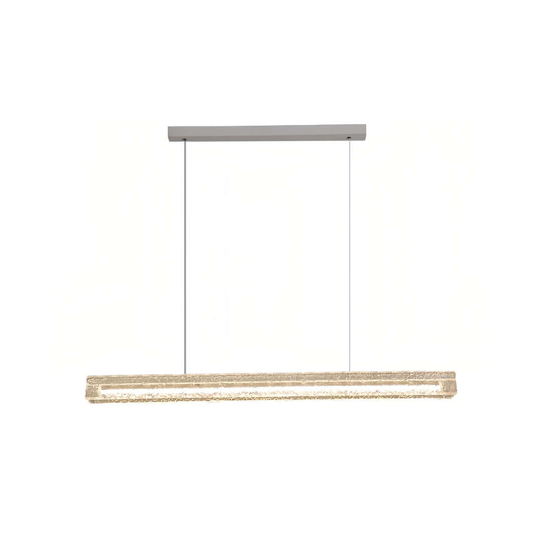 WINDSOR FROSTED ACRYLIC ISLAND PENDANT LIGHT