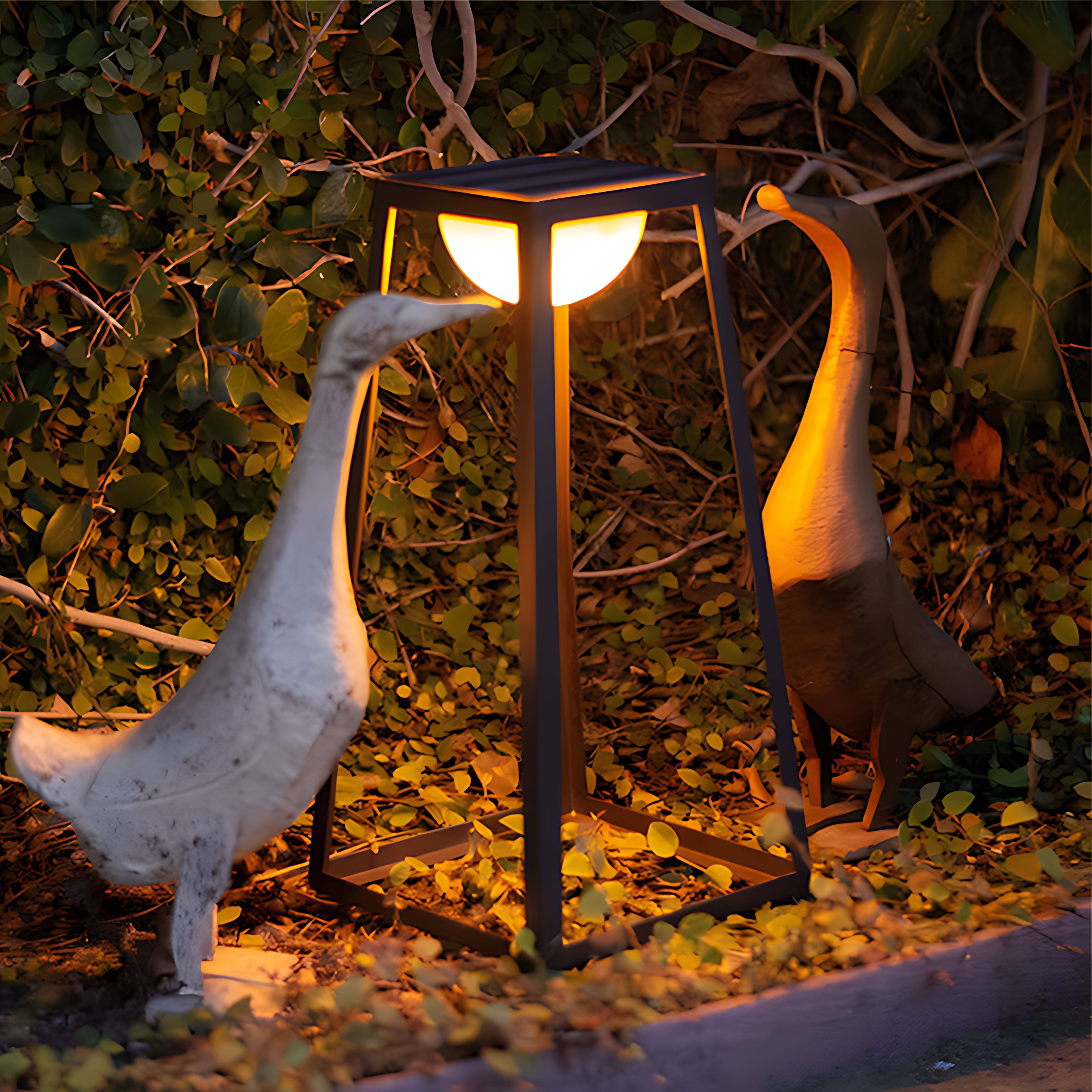 WINTHROP METAL OUTDOOR LANTERN WITH WATER-RESISTANT DESIGN