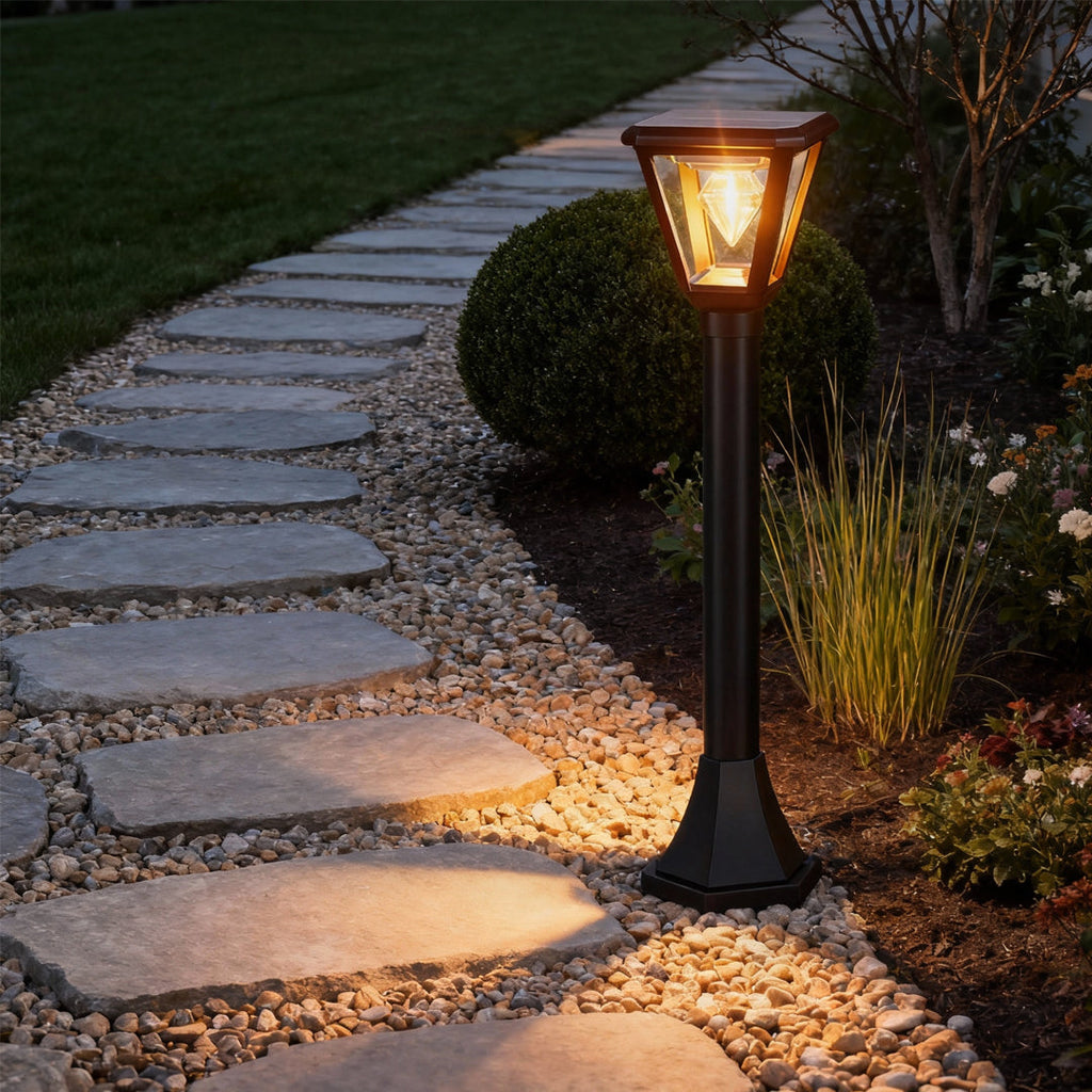 WINDSOR BLACK RAINPROOF POST LIGHTING CAP