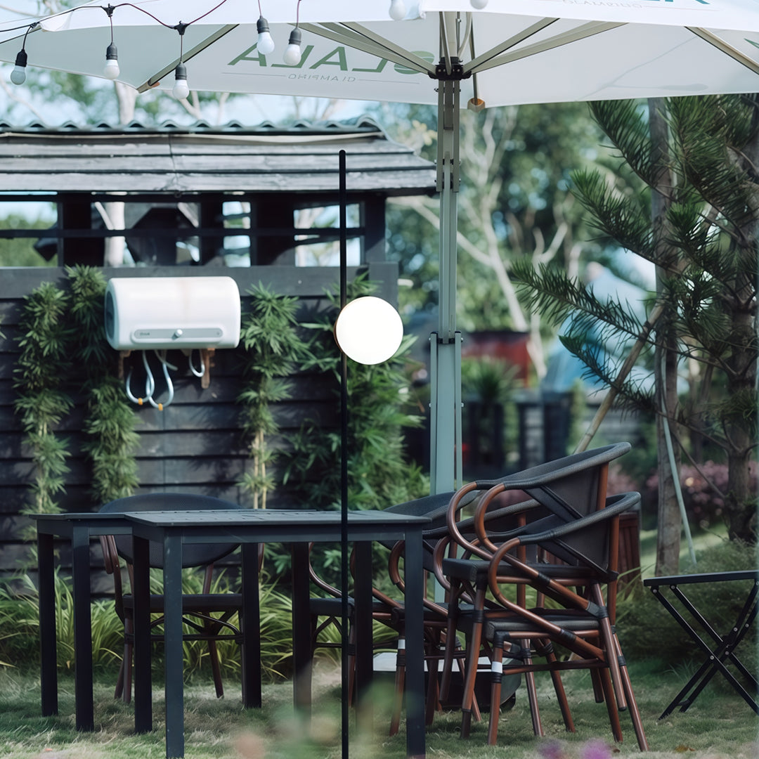 "WINTERBOURNE ORB GARDEN ILLUMINATOR" 

This unique round light fixture features a minimalist design, perfect for enhancing garden pathways with a soft, personalized glow.