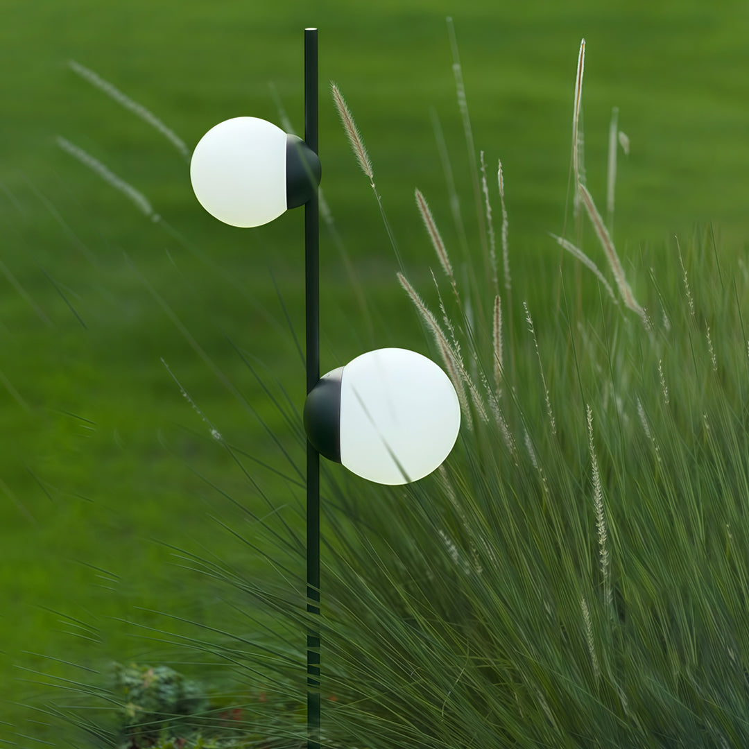 "WINTERBOURNE ORB GARDEN ILLUMINATOR" 

This unique round light fixture features a minimalist design, perfect for enhancing garden pathways with a soft, personalized glow.