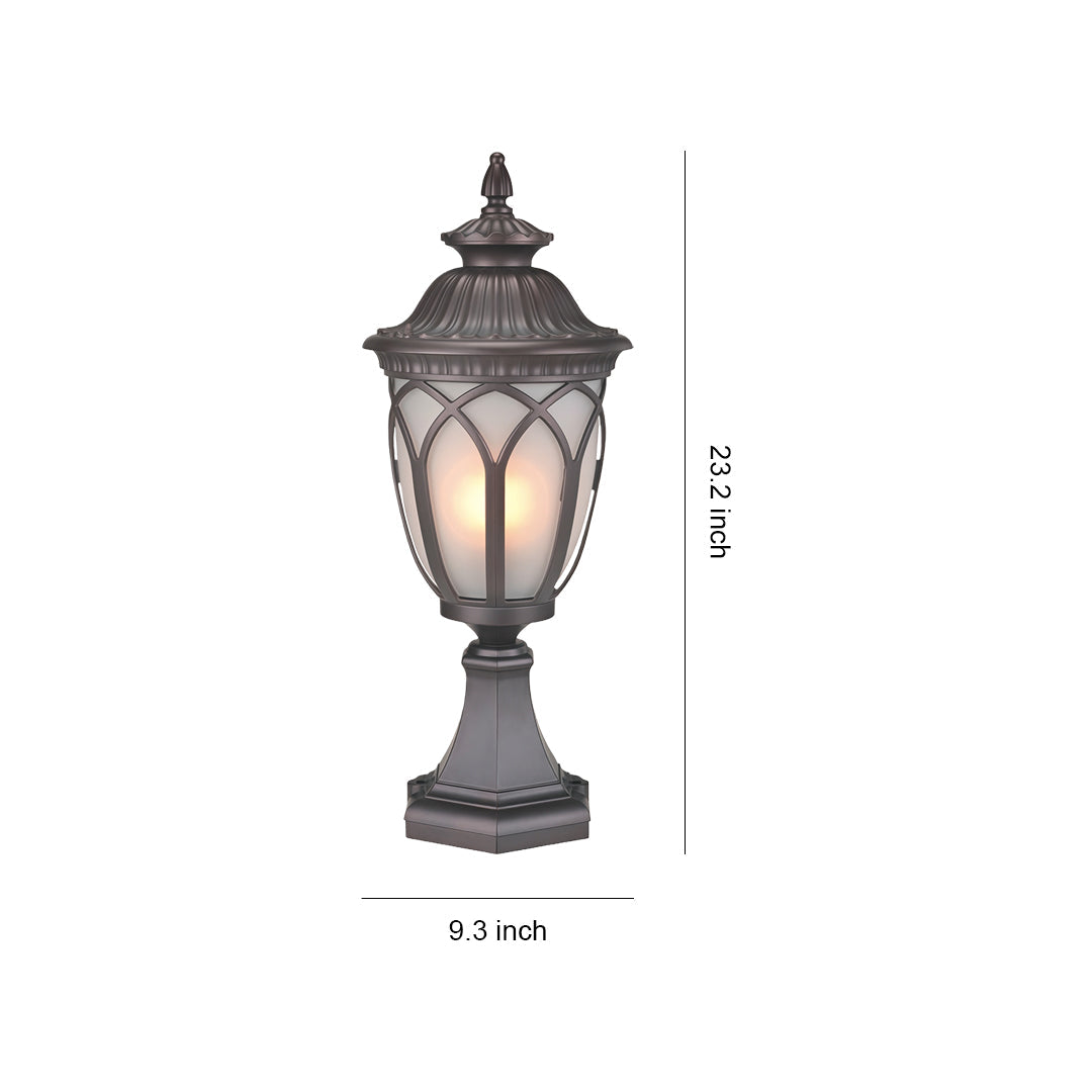WINDSOR GARDEN COLUMNS WEATHERPROOF LIGHTING SCULPTURE